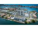 Waterfront condo building with boat docks and beautiful ocean views at 400 Island Way # 509, Clearwater Beach, FL 33767