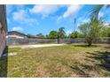 Large backyard with potential for landscaping and outdoor activities at 12704 128Th Ln, Largo, FL 33774