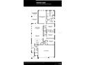 Detailed floor plan showcasing the layout of this 2,262 square foot home with open living spaces and a 3-car garage at 426 Sun Chaser Dr, Nokomis, FL 34275