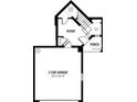 Detailed floor plan showcasing the foyer, porch, and spacious 2-car garage at 12785 Jade Empress Loop # 201, Venice, FL 34293