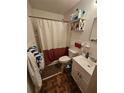 Standard bathroom with shower-tub combo and essential fixtures at 4905 Horton Rd, Plant City, FL 33567