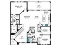 Detailed floorplan of home showing kitchen, living spaces, bedrooms, and lanai at 12785 Jade Empress Loop # 202, Venice, FL 34293
