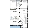 Second floor floor plan with bedrooms, bathrooms, and an open retreat area at 28740 Jujube Rd, Wesley Chapel, FL 33543