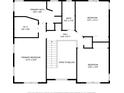 Detailed floor plan of the home's second floor showcasing the layout of the primary bedroom and other bedrooms at 902 Marco Ne Dr, St Petersburg, FL 33702