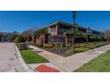 Community entrance signage with brick detail and manicured landscaping at 2128 River Turia Cir # 2128, Riverview, FL 33578