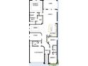 Detailed floor plan showcasing layout of bedrooms, kitchen, bathrooms, and garage at 5145 4Th N Ave, St Petersburg, FL 33710