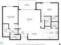 Detailed floor plan showcasing the layout of the home at 3021 Countryside Blvd # 23A, Clearwater, FL 33761