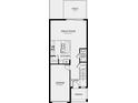 Functional floor plan showing kitchen, great room, half bath, patio, porch, foyer, and garage at 15120 Cuzcorro Ct, Nokomis, FL 34275