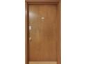 View of front door, Unit 602, with a digital lock and peephole at 7432 Sunshine Skyway S Ln # 602, St Petersburg, FL 33711