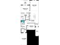 Floor plan showcasing layout of bedrooms, kitchen, bathrooms, garage, and living spaces at 17420 Moonflower Dr # 102, Venice, FL 34293