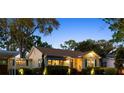 A well-maintained home with a new roof and inviting curb appeal, captured at twilight at 3617 Horatio St, Tampa, FL 33609