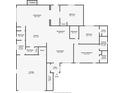 Detailed floor plan showcasing the layout, dimensions, and flow of the home's living spaces at 8740 Forest Lake Dr, Port Richey, FL 34668