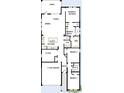 Detailed floor plan showcasing the home's layout, including bedrooms, bathrooms, and living spaces at 10640 Crescent Creek Xing, Parrish, FL 34219