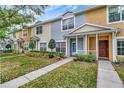 Attractive townhouses with neat landscaping, providing a welcoming neighborhood feel and curb appeal at 3543 High Hampton Cir, Tampa, FL 33610