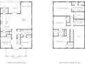 Detailed floor plan showcasing the layout of the first and second floors of the home at 1428 50Th N Ave, St Petersburg, FL 33703