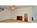 Spacious living room with fan, and light wood flooring at 2263 Fluorshire Dr, Brandon, FL 33511