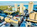 Aerial view of the building with bay views at 130 4Th N Ave # 315, St Petersburg, FL 33701