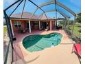 Enjoy the outdoors in your private in-ground pool in a screened enclosure and large patio area for entertaining at 5444 90Th Avenue E Cir, Parrish, FL 34219