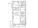 Detailed floor plan showcasing the layout of the bedrooms, kitchen, and living areas at 5000 Chancellor Ne St, St Petersburg, FL 33703