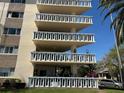 Condo building with multiple balconies, showing privacy and outdoor living at 1200 N Shore Ne Dr # 212, St Petersburg, FL 33701