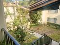 Exterior view of the complex featuring a courtyard area at 700 Starkey Rd # 821, Largo, FL 33771