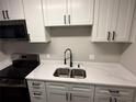 Modern kitchen sink featuring stainless dual basins and modern faucet at 1417 Murillo Loop, Ruskin, FL 33570