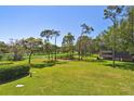 Breathtaking view of the lush golf course from the balcony, with mature trees dotting the landscape at 36750 Us 19 N # 22207, Palm Harbor, FL 34684