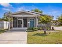 Charming single-story home featuring a screened porch, updated landscaping and a freshly painted exterior at 5758 20Th N Ave, St Petersburg, FL 33710