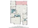 Detailed floor plan showcasing the layout of a spacious 3020 sq ft home with well-defined rooms at 4782 Night Star Trl, Odessa, FL 33556