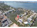Beautiful waterfront property with stunning views and private boat access at 1863 Venetian Point Dr, Clearwater, FL 33755
