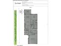 Contour floor plan featuring two bedrooms, two bathrooms, a gathering room, a covered lanai, and a two-car garage at 19212 Iron Topsail Isle, Land O Lakes, FL 34638