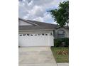 Charming single-story home featuring a two-car garage and well-maintained landscaping at 30049 Emmetts Ct, Wesley Chapel, FL 33543