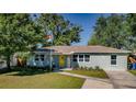 Inviting exterior view of home with a well-kept lawn and a bright, sunny day at 6460 17Th N Ln, St Petersburg, FL 33702