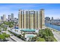 Luxury high-rise condo building with pool, secured parking, and bay views near downtown Tampa at 345 Bayshore Blvd # 1502, Tampa, FL 33606