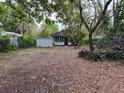 A spacious backyard provides an open canvas for landscape design and outdoor recreation at 3029 20Th St, St Petersburg, FL 33713