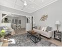 Bright, open living room with modern decor, hardwood floors, and decorative touches at 1010 8Th S Ave, St Petersburg, FL 33705