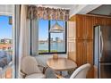 Cozy breakfast nook with a view, adjacent to the kitchen at 6158 Palma Del Mar S Blvd # 406, St Petersburg, FL 33715