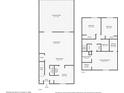 Detailed floor plan showcasing layout of rooms in the home, including the enclosed patio and living areas at 2700 Bayshore Blvd # 1E, Dunedin, FL 34698
