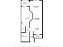 Floor plan of apartment with dimensions for each room at 100 4Th S Ave # 207, St Petersburg, FL 33701