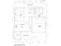 Detailed first-floor plan showcasing an open living space and an attached 2-car garage at 1405 50Th N Ave, St Petersburg, FL 33703