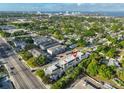 Aerial view of a multi-unit residential building complex with mature landscaping in a desirable location at 4405 W Fair Oaks Ave # 9, Tampa, FL 33611