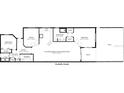 Detailed floor plan of the residence including dimensions of bedrooms, bathrooms, and living areas at 12379 Amica Loop, Venice, FL 34293
