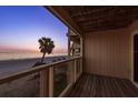 Charming beach view from the balcony of the home at 12512 1St W St # 2, Treasure Island, FL 33706