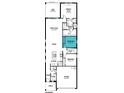 Floor plan showcases a well-designed layout with kitchen, great room, bedrooms, and lanai at 17800 Solstice Ave, Venice, FL 34293