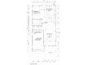 Detailed first floor plan showcasing layout of kitchen, dining area, living room, garage, and porch at 4995 16Th N Ave, St Petersburg, FL 33710