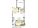First floor layout featuring a kitchen, dining, Gathering, and bedroom area at 5235 9Th N Ave, St Petersburg, FL 33710