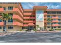 Bay Mariner condo complex entrance showcases the building's architecture, and easy access at 19701 Gulf Blvd # 210, Indian Shores, FL 33785