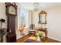 Bright sitting room with a window view, accentuated by vintage furnishings and decor at 2401 S Ardson Pl # 503, Tampa, FL 33629