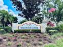 Wellington Chase on the Palmer Ranch community sign surrounded by landscaping at 4942 Oldham St, Sarasota, FL 34238