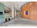 Elegant lobby with modern decor, stylish seating, and sleek architectural details at 777 N Ashley Dr # 2807, Tampa, FL 33602